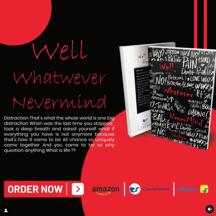 “Well, Whatever. Never Mind” by Saksham Sahni – A Thought-Provoking Reflection on Life